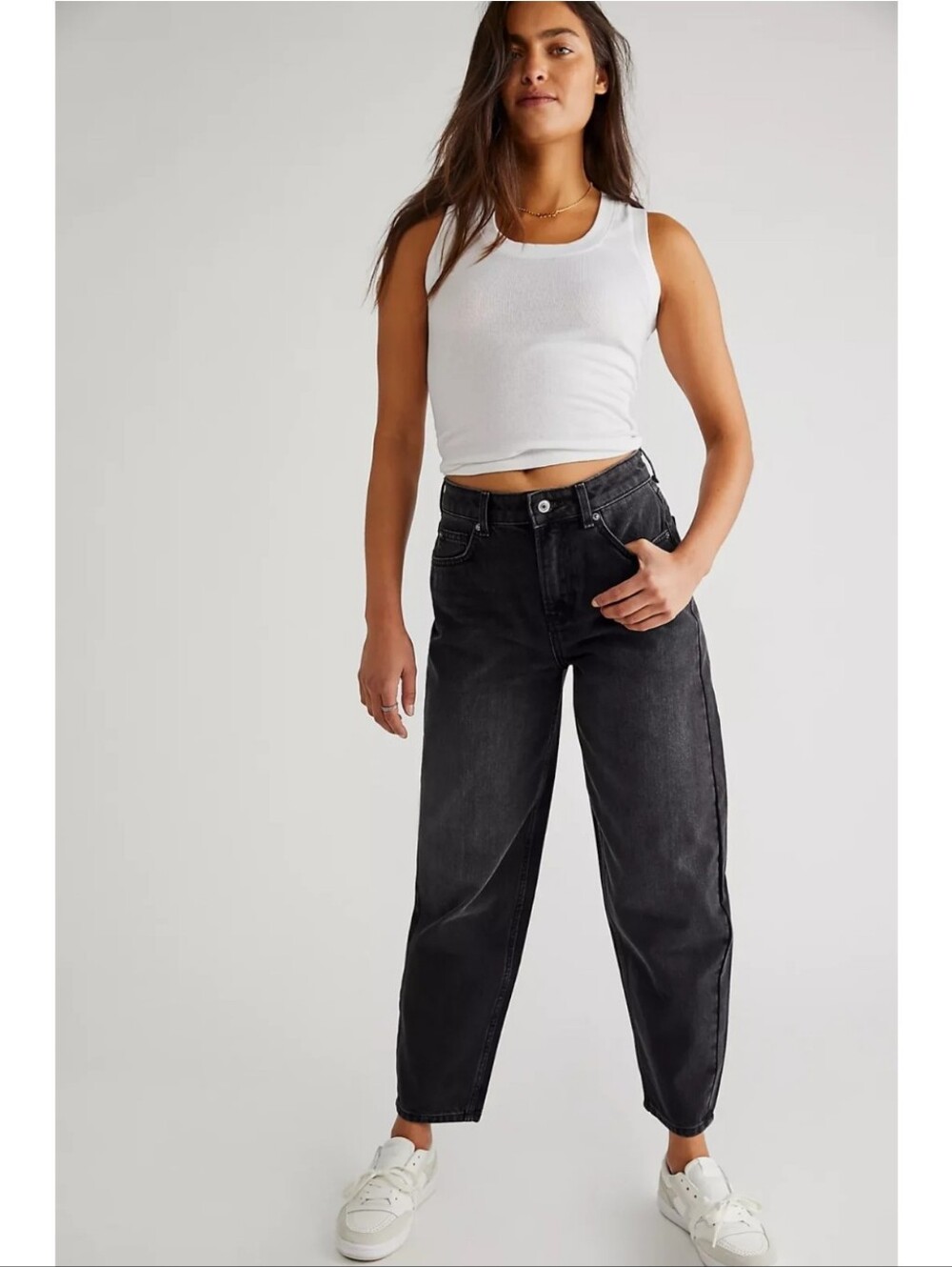 We The Free × Free People Westward Barrel Jeans